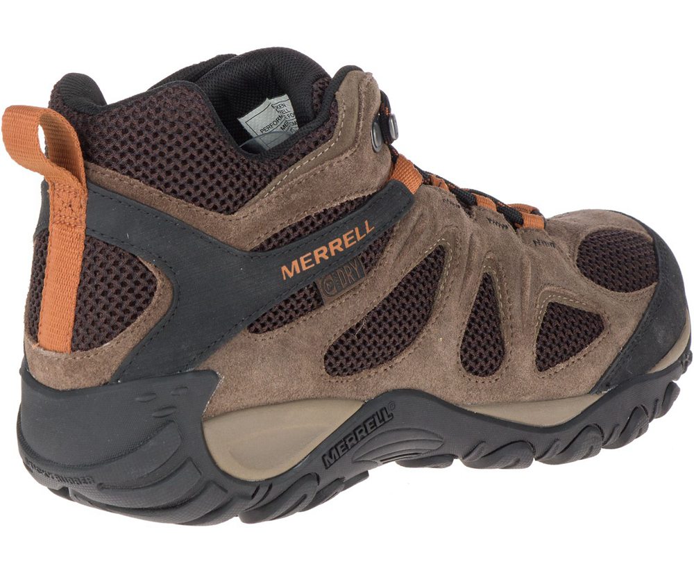 Merrell Hiking Boots Brown - Yokota 2 Mid Waterproof - Mens 08USOJAKZ